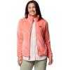 Columbia womens Fire Side Ii Sherpa Full Zip(Alpenglow)