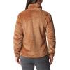 Columbia womens Fire Side Ii Sherpa Full Zip(Camel Brown)