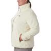 Columbia womens Fire Side Ii Sherpa Full Zip(Chalk)