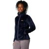 Columbia womens Fire Side Ii Sherpa Full Zip(Collegiate Navy)