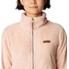Columbia womens Fire Side Ii Sherpa Full Zip(Dusty Pink)