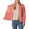 Columbia womens Fire Side Ii Sherpa Full Zip(Faded Peach)