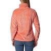 Columbia womens Fire Side Ii Sherpa Full Zip(Faded Peach)