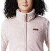 Columbia womens Fire Side Ii Sherpa Full Zip(Mineral Pink)