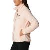 Columbia womens Fire Side Ii Sherpa Full Zip(Peach Blossom)
