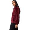 Columbia womens Fire Side Ii Sherpa Full Zip(Rich Wine)