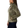 Columbia womens Fire Side Ii Sherpa Full Zip(Stone Green)