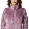 Columbia womens Fire Side Ii Sherpa Full Zip(Winter Mauve)