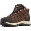 Columbia womens Redmond Iii Mid Waterproof(Cordovan/Dark Coral)