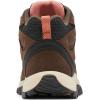 Columbia womens Redmond Iii Mid Waterproof(Cordovan/Dark Coral)