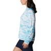Columbia womens Super Tidal Tee Long Sleeve(Atoll Pfg Camo Print)