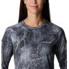 Columbia womens Super Tidal Tee Long Sleeve(Black Realtree Mako)