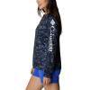 Columbia womens Super Tidal Tee Long Sleeve(Collegiate Navy Contour Fish)