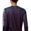 Columbia womens Super Tidal Tee Long Sleeve(Collegiate Navy Wild Stripes Print)