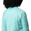 Columbia womens Super Tidal Tee Long Sleeve(Dolphin Archive Palms Print)