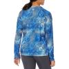 Columbia womens Super Tidal Tee Long Sleeve(Harbor Blue Realtree Mako)
