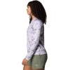 Columbia womens Super Tidal Tee Long Sleeve(Lavender Pearl Undertow)
