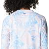 Columbia womens Super Tidal Tee Long Sleeve(Satin Pink Philo Palms)