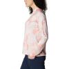Columbia womens Super Tidal Tee Long Sleeve(Tiki Pink/Auroras Print)