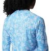 Columbia womens Super Tidal Tee Long Sleeve(Yacht Archive Palms Print)