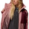 Columbia womens Tipton Peak IV Insulated Jacket(Rich Wine/Eraser Pink)