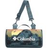 Columbia 72″ x 72″ Lightweight Packable Tote Blanket – Warm & Cozy Outdoor Essentials for Camping, Picnics, and Adventures, 100% Polyester Fill, Waterproof Printed Microfiber – Rodney Steel(Rodney Steel)
