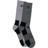 Columbia Cotton Crew – Arch/Ankle Support, Mesh Vent, 3 Pair, M10-13(Gravel/Grey)