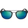 Columbia Firecamp Round Sunglasses(Matte Black/Green Flash)
