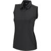 Columbia Golf Women’s Omni-Wick Whistle Wind Tank(Black W/ Cool Grey)