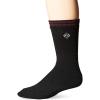 Columbia Men’s 3 Pack Casual Cotton Crew Socks(Black)