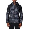 Columbia Men’s Inner Limits III Waterproof Rain Jacket(Black Mod Camo Print/Black)