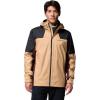 Columbia Men’s Inner Limits III Waterproof Rain Jacket(Canoe/Black/Tobacco)