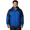 Columbia Men’s Inner Limits III Waterproof Rain Jacket(Mountain Blue/Collegiate Navy)