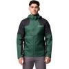 Columbia Men’s Inner Limits III Waterproof Rain Jacket(Rain Forest/Black)