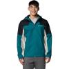 Columbia Men’s Inner Limits III Waterproof Rain Jacket(River Blue/Black/Dark Stone)