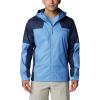 Columbia Men’s Inner Limits III Waterproof Rain Jacket(Skyler/Collegiate Navy)
