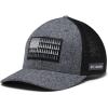 Columbia Unisex Tree Flag Mesh Ball Cap – Low, Grill Heather, Large/X-Large