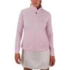 Columbia Women’s Golf Greenkeeper OMNI WICK Performance Full Zip Pullover(Pink Dawn)