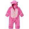 Columbia baby-girls Foxy Baby Sherpa Bunting(Pink Ice  Pink Orchid)
