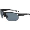 Columbia mens Barlow Basin Rectangular Sunglasses(Matte Black)