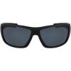 Columbia mens Utilizer Wrap Sunglasses(Matte Black/Smoke Polarized)