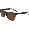 Columbia unisex-adult Boulder Ridge Rectangular Sunglasses(Shiny Tortoise/Brown)