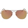 Columbia unisex-adult Norwester Aviator Sunglasses(Rose Gold/Rose Gold Polarized)