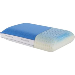 Columbia Cooling Gel Memory Foam Pillow – Comfortable and Supportive with Cooling & Breathable Features – Removable Washable Cover, Queen(King (Pack of 1))