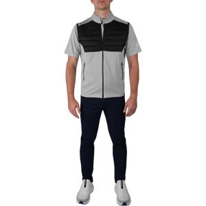 Columbia Golf Men’s Omni-Wick In The Element Full Zip Vest(Cool Grey)