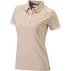 Columbia Golf Women’s Omni-Wick Practice Round Polo(Fossil)