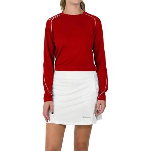 Columbia Golf Women’s Omni-Wick Shotgun Long Sleeve(Intense Red)