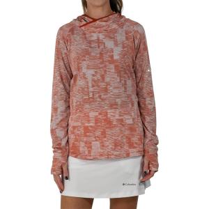 Columbia Golf Women’s Omni-Wick Sunday Ball Hoodie(Intense Red)