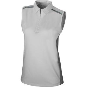 Columbia Golf Women’s Omni-Wick Whistle Wind Tank(White W/ Icy Morn)
