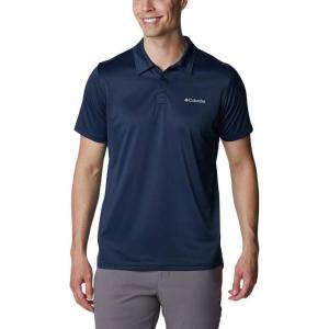 Columbia Mens Columbia Hike™ PoloHiking Shirt(Collegiate Navy)